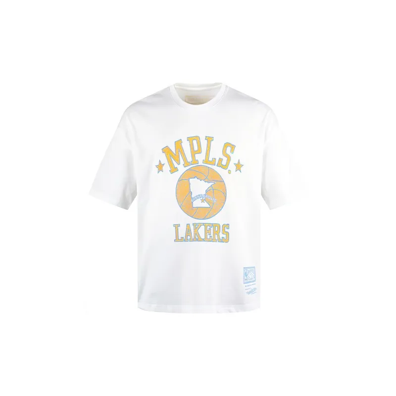Mitchell & Ness T Shirt Unisex White-1