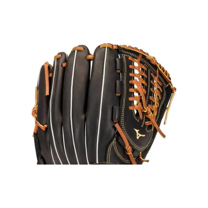 Mizuno Baseball Gloves Catcher's Glove Pigskin Unisex Black Brown-3