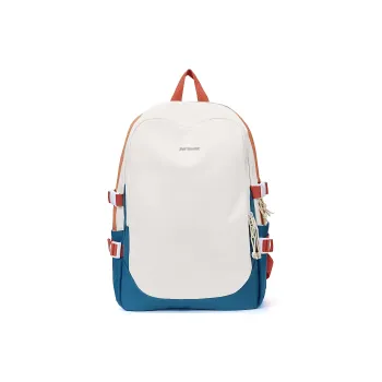 JEANSWEST Fabric Backpack Unisex Black/Dark Blue/Light Blue/Blue Yellow/Gray