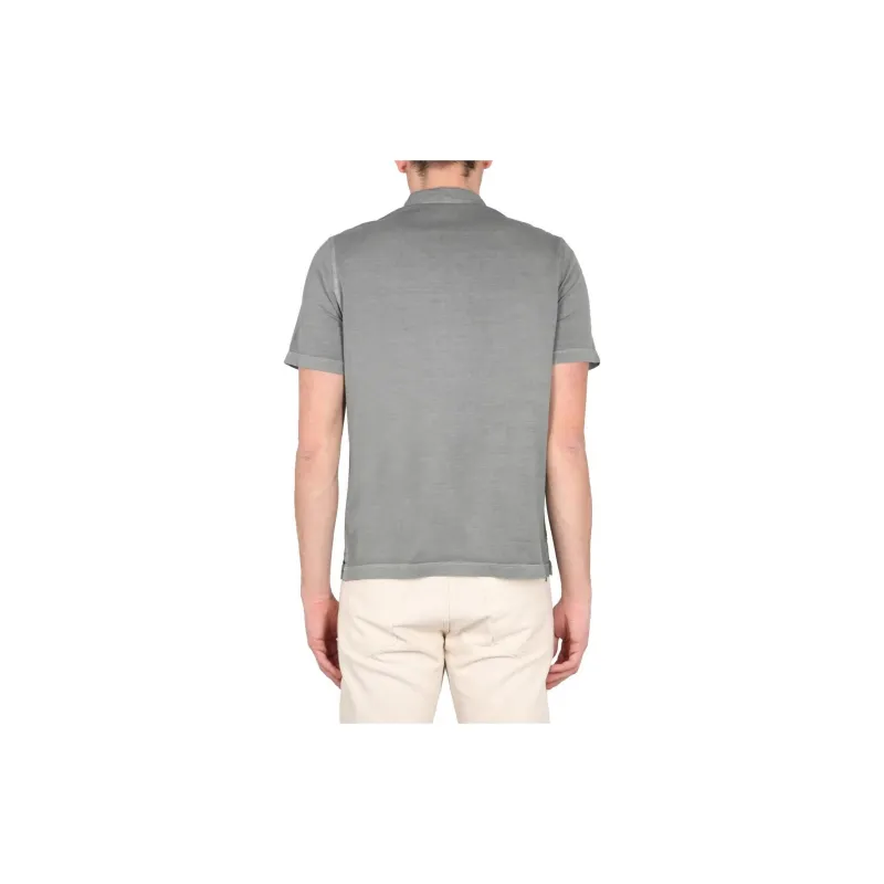 ASPESI Reglar Fit Short Sleeved Polo Shirt-1