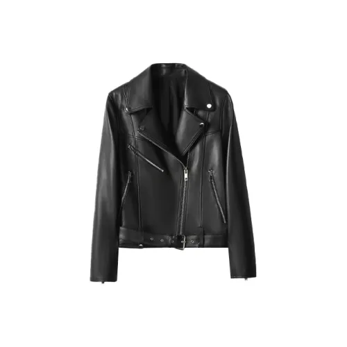 SINBOS Leather Jackets Women's