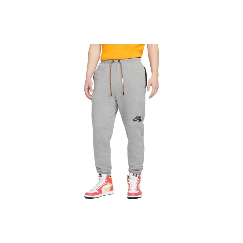 Jordan Knitted Sweatpants Men's Gray-2