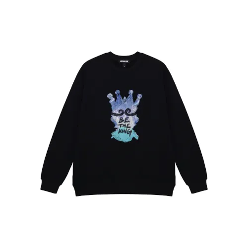 MK MONKEY KING Sweatshirts Unisex Black