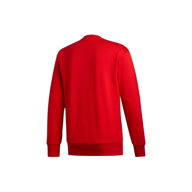 Adidas Sweatshirts Men Light Scarlet-1