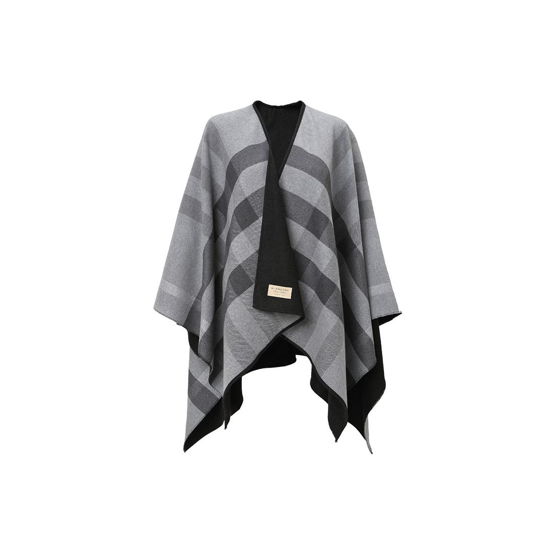 Burberry poncho sale best sale