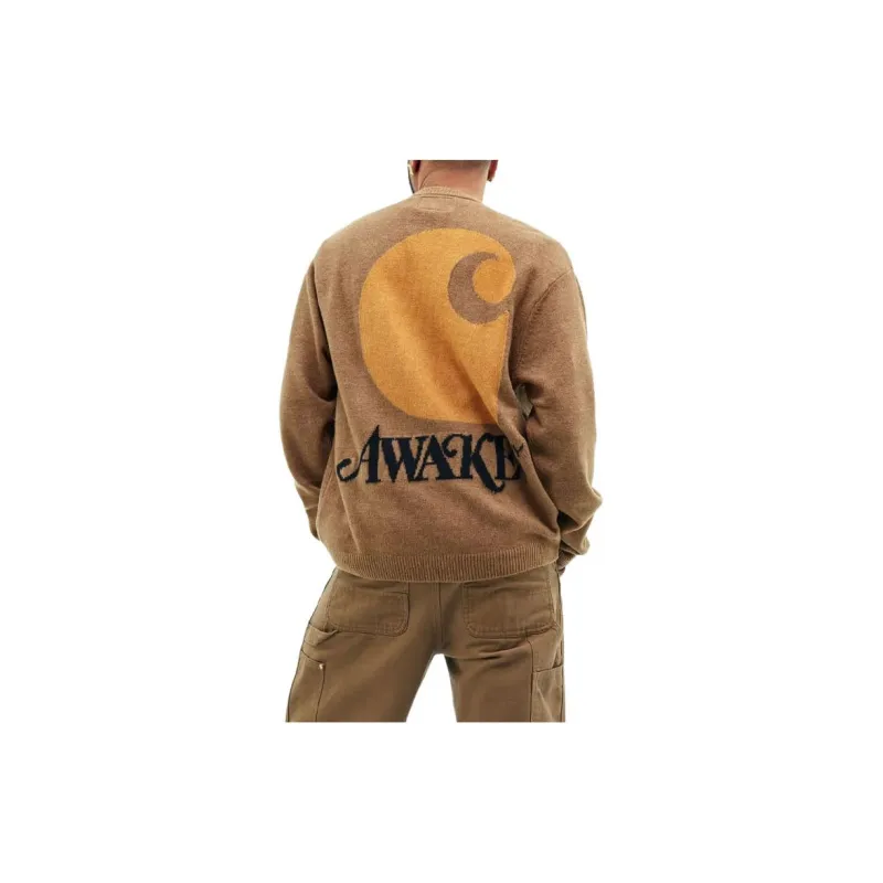 Awake Ny X Carhartt WIP Carhartt WIP X Awake NY Knitwear Unisex Khaki-1