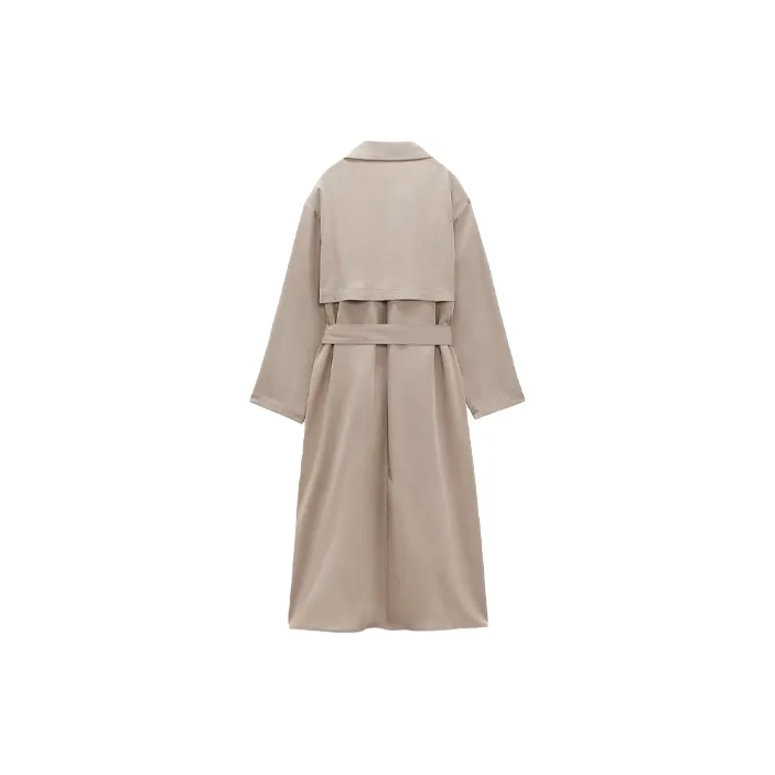 ZARA Trench Coats Women's Mink-1