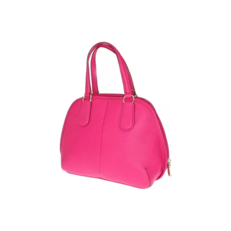COACH Prince Leather Dome Bag Shoulder Bag Crossbody Bag Handbag Mini Women's Pink-2