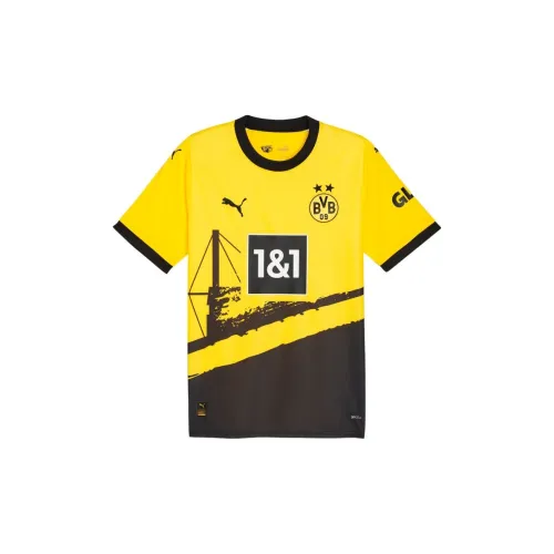 PUMA Soccer Jerseys Men Electronic Yellow