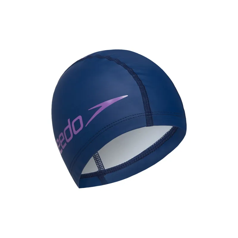 Speedo Swimming Caps Silicone Unisex Dark Blue Pink-0