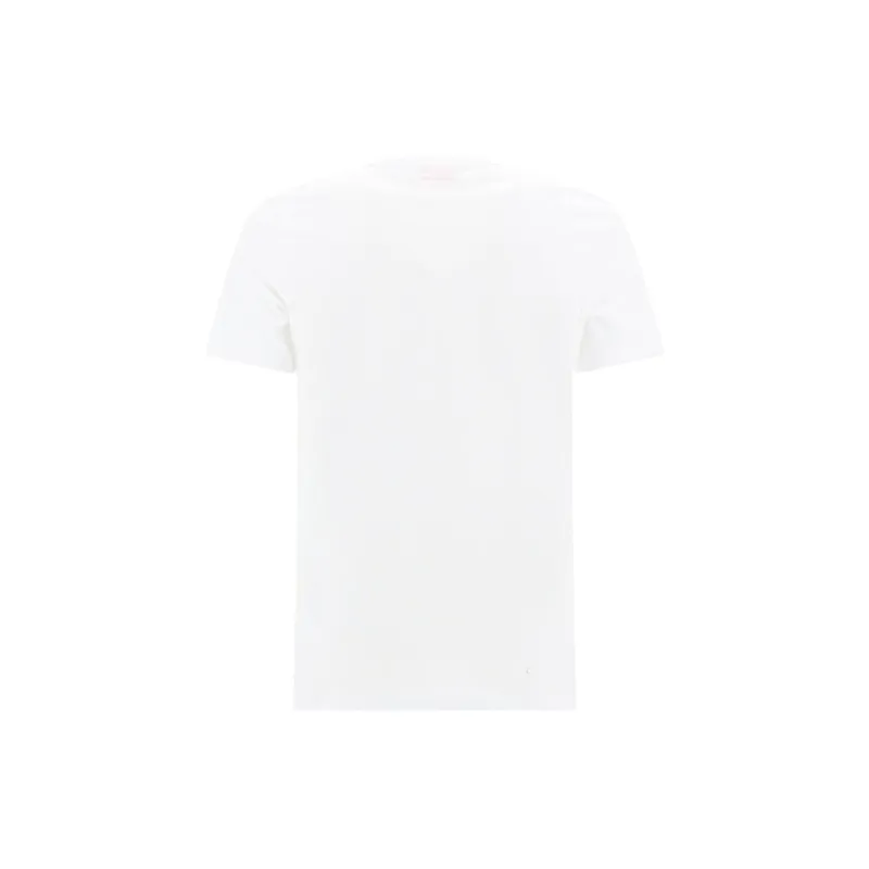 DIESEL Logo Detailed Crewneck T-Shirt-1