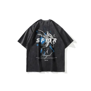 SFTTR Elbow Length Sleeved T Shirt Unisex Black