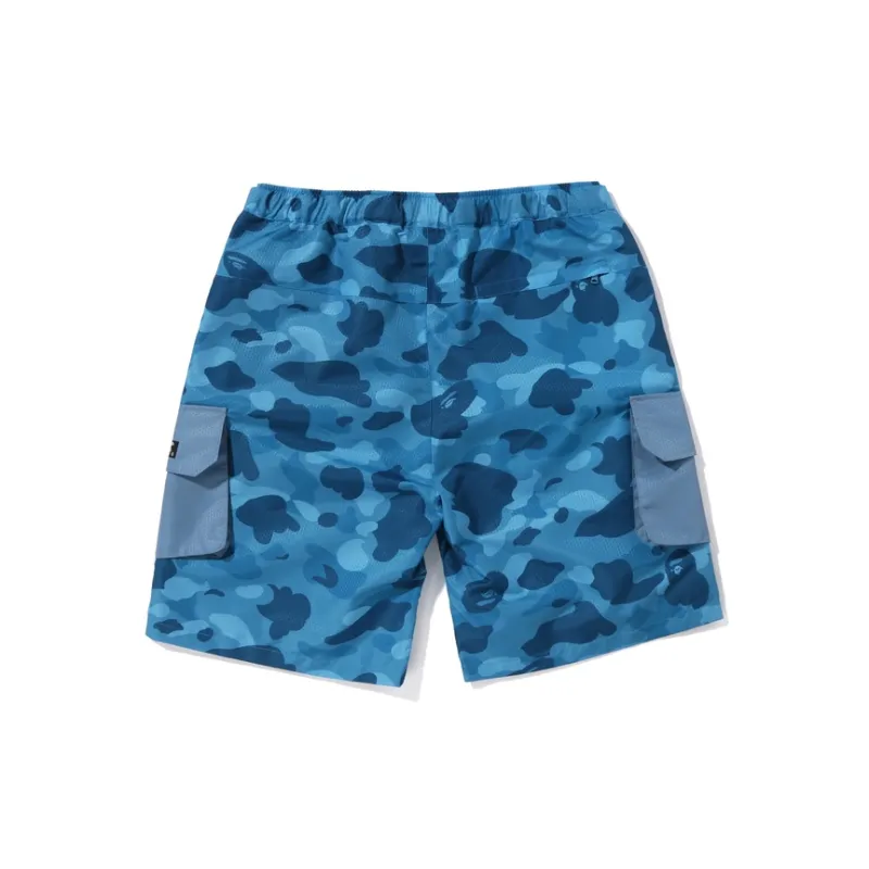 Bape Honeycomb Camo Cargo Shorts-1