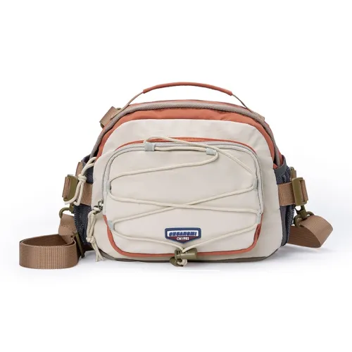 GUSKI Nylon Fashion Trendy And Versatile Regular Unisex Orange/Gray