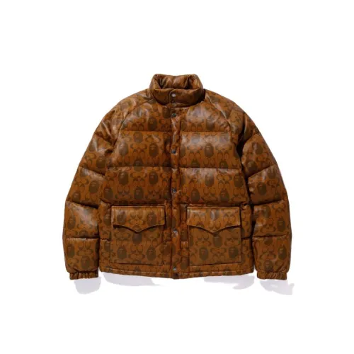 A BATHING APE Down Jackets Men Coffee