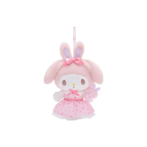 Sanrio Sanrio Characters Piano Birthday Party Collection Dolls Plush Pendant Small Size High