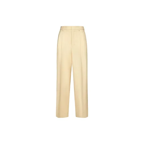 AMIPARIS Suit Trousers Women's Yellow