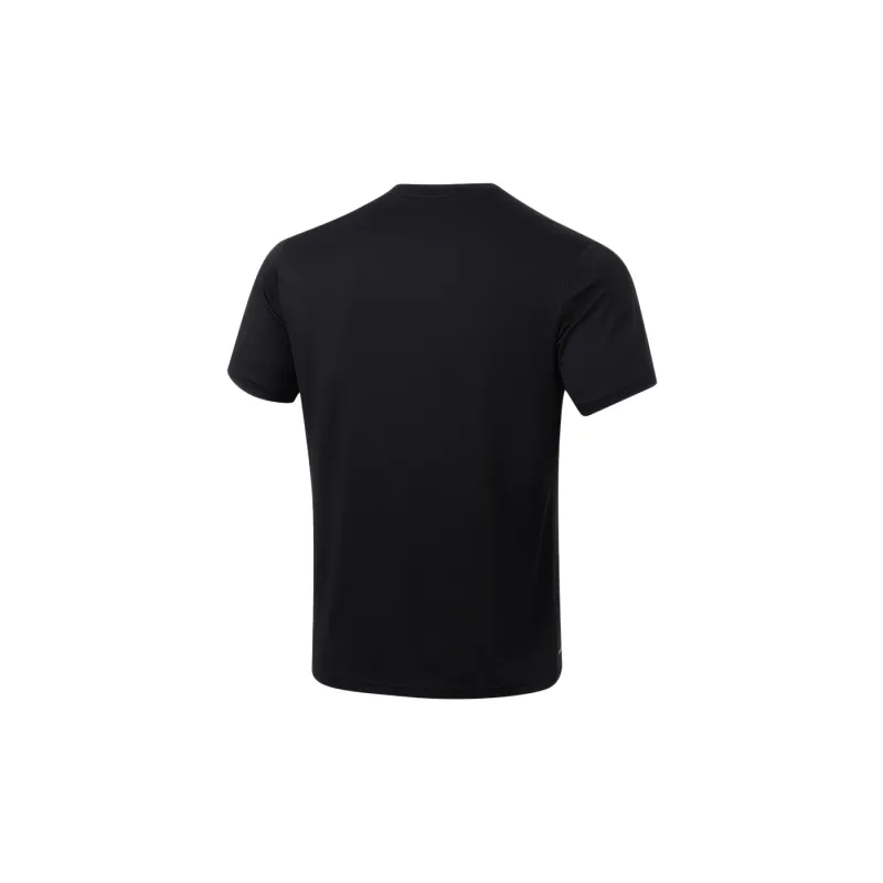 LiNing Fitness Series Regular T Shirt Men's Black-1