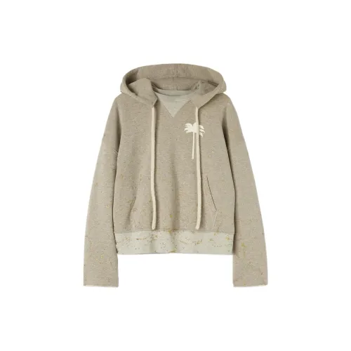 PALM ANGELS Pxp Painted Raw Cut Hoodie 