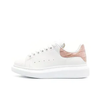 Alexander McQueen Almond Toe Lace Up Sneakers Women's