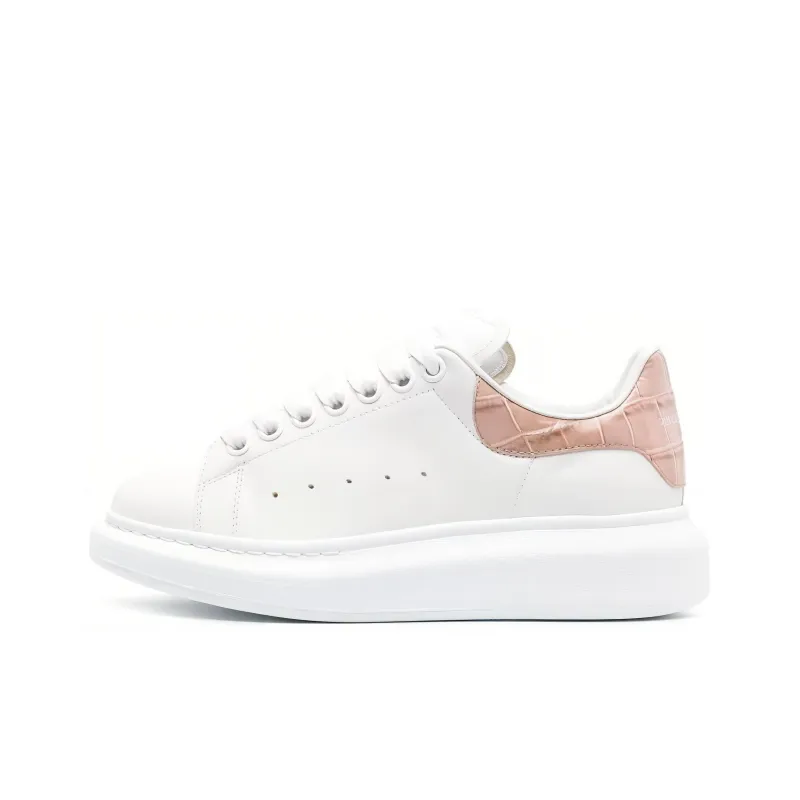 Alexander McQueen Almond-Toe Lace-Up Sneakers Women's-0