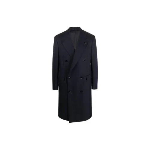 LARDINI Coats Men Navy