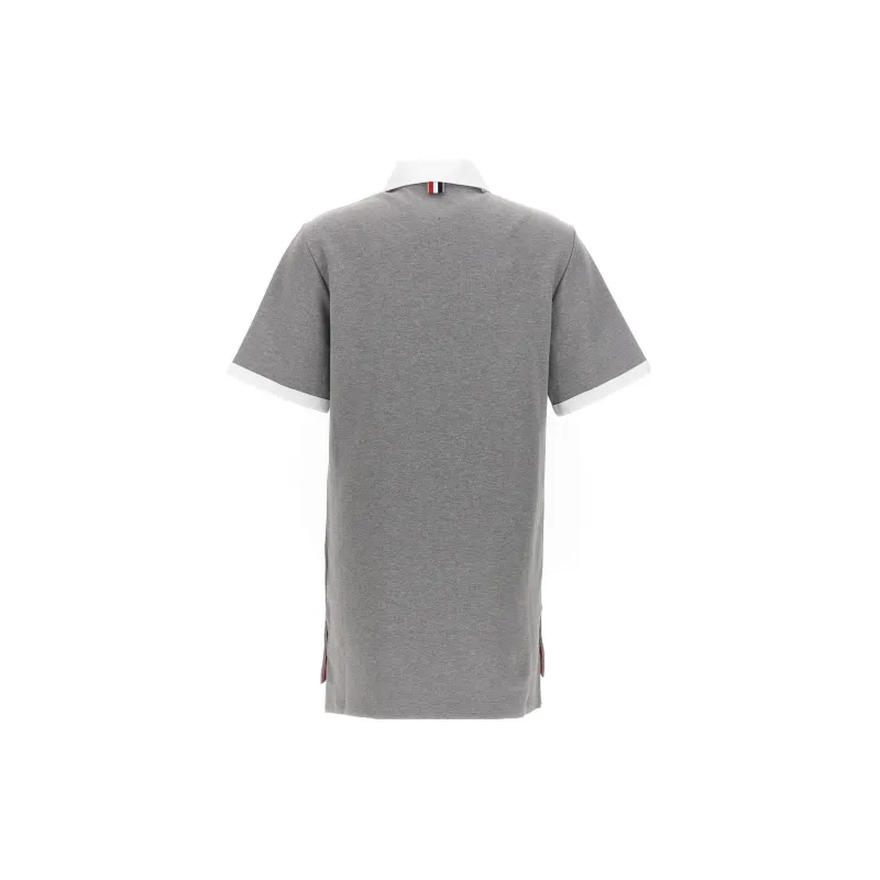 THOM BROWNE Short Sleeved Dresses Women's Gray-1