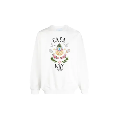 CASABLANCA Casa Way Cotton Sweatshirt