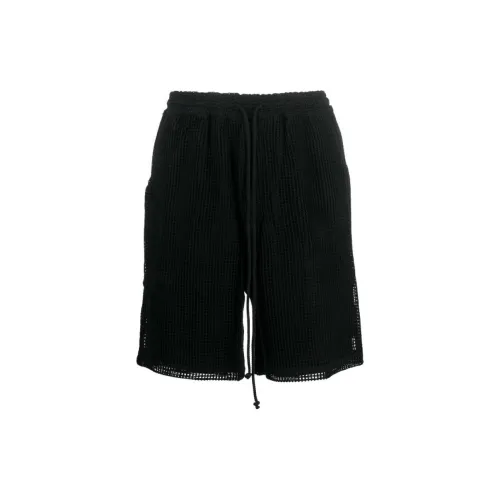 SONG FOR THE MUTE Casual Shorts Men Black