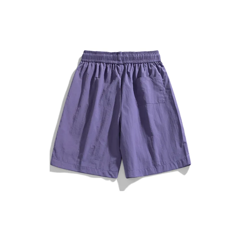 PUCCA Casual Shorts Unisex Purple-1