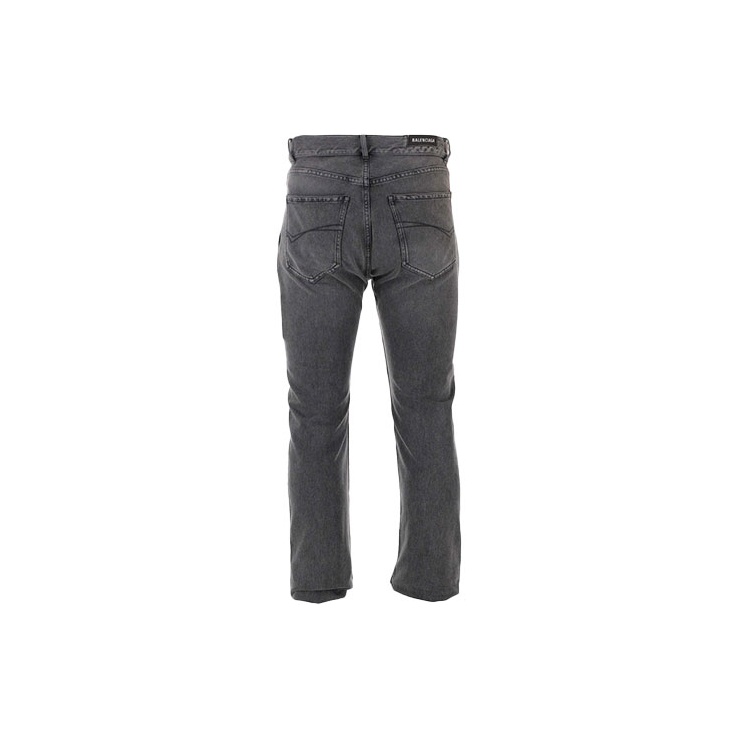 Balenciaga Jeans Men Black - POIZON