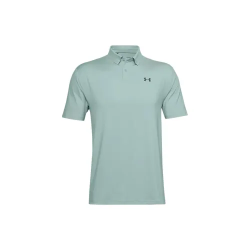 Under Armour Performance Polo Shirts Men Enamel Blue