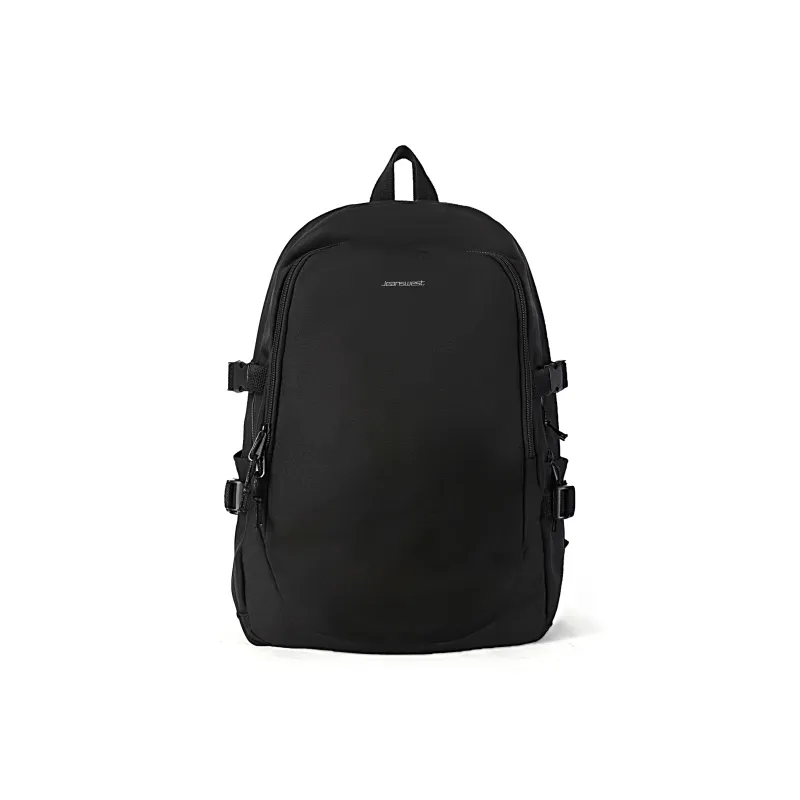 JEANSWEST Fabric Backpack Unisex Black/Dark Blue/Light Blue/Blue Yellow/Gray-1