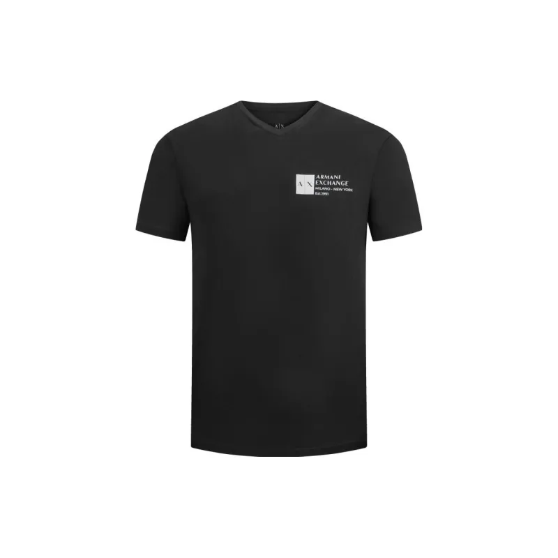 ARMANI EXCHANGE T Shirts Men Black-0
