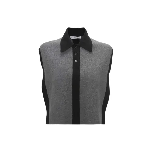 JW Anderson Tank Tops Women's Charcoal