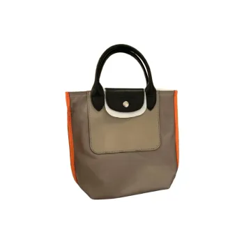 LONGCHAMP Le Pliage Re-play Canvas Tote Bag Shopping Bag Shoulder Bag Handbag Extra Small Women's Clay