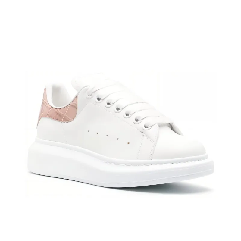 Alexander McQueen Almond-Toe Lace-Up Sneakers Women's-1