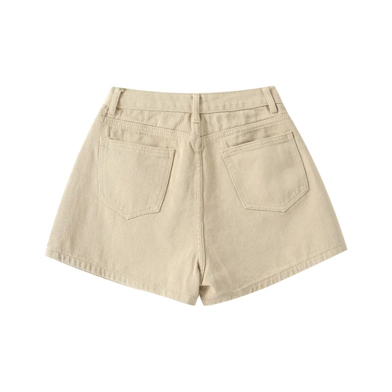 Adeworn Denim Shorts Women's-4