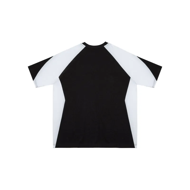 QIANLIMU T-Shirts Women's Black/White-1
