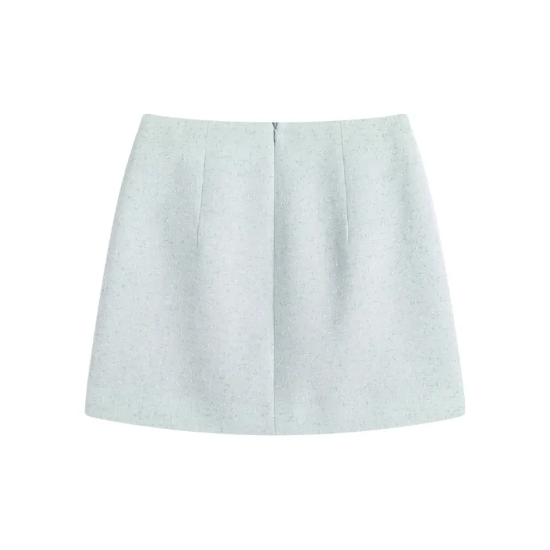 Famanxuan Casual Short Skirts Women's Mint Mambo-1