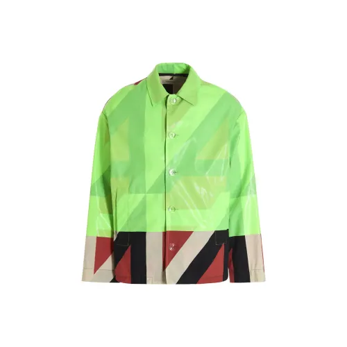 DRIES VAN NOTEN Jackets Men Green