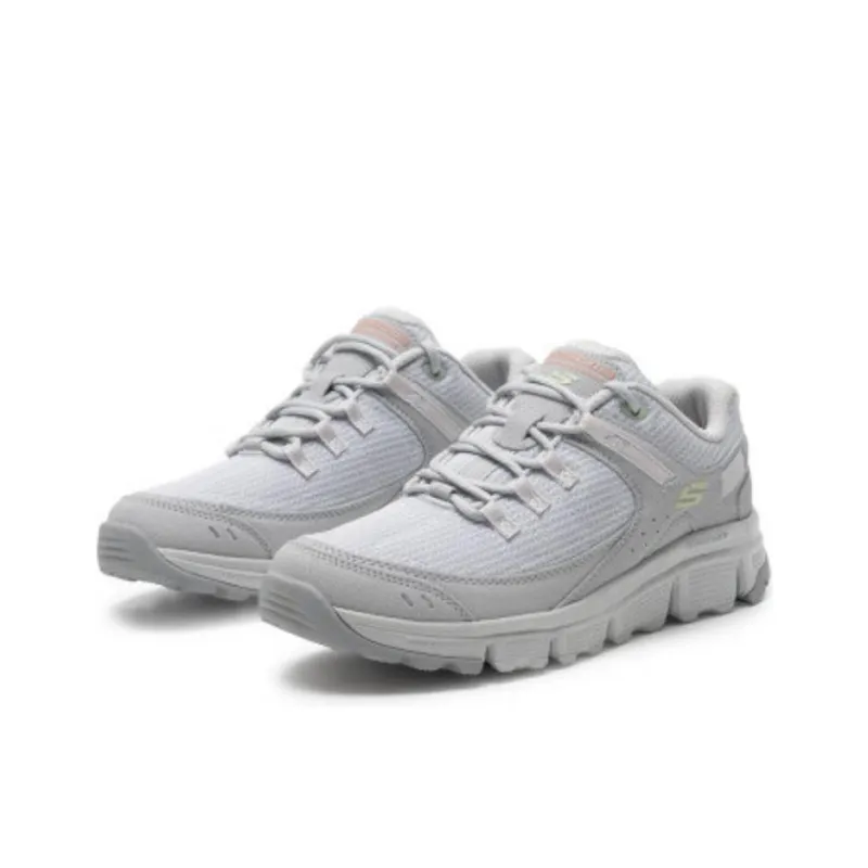 Skechers Sport Anti Slip Wear Resistant Low Top Casual Running Shoes Women's Gray-2