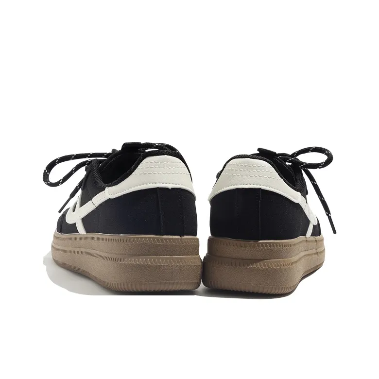 MEAKKEA Wear-resistant And Lightweight Low-Top Skateboard Shoes Women's-16
