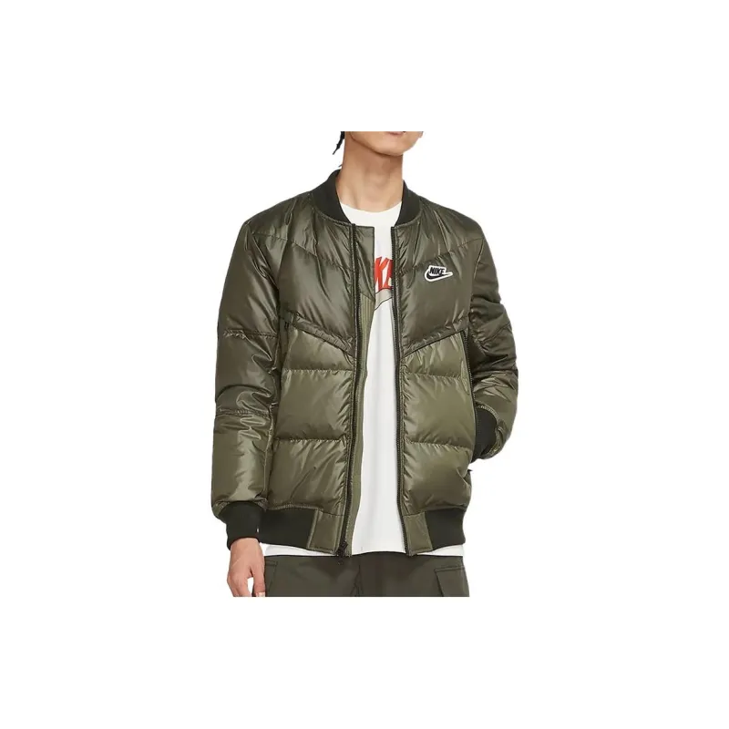 Nike Down Jackets Men Green-2