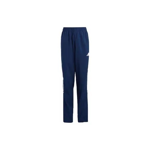 Adidas Knitted Sweatpants Men Navy Blue