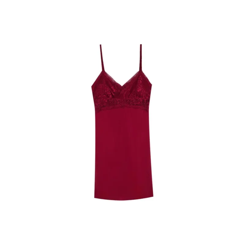 Red Beans At Home Nightgown Women's-3