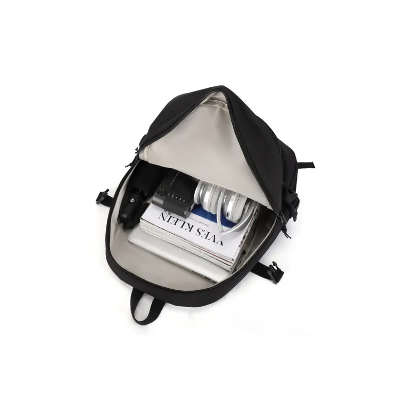 JEANSWEST Fabric Backpack Unisex Black/Dark Blue/Light Blue/Blue Yellow/Gray-3
