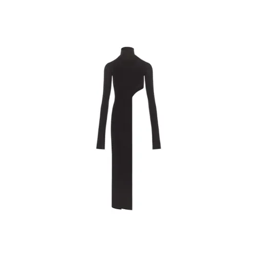 Mugler Long-Sleeved Dresses Women's Black