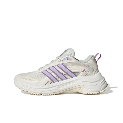 Adidas Running Shoes Women's Low-Top Beige/Purple