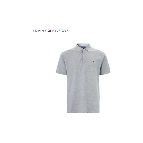 Tommy Hilfiger Polo Shirts Men Gray